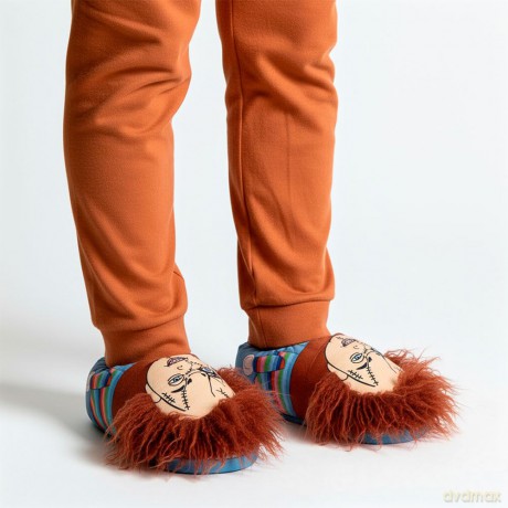 CHUCKY - 3D Slippers - S UK 8/8,5