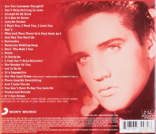 Elvis Presley: Love, Elvis [CD]