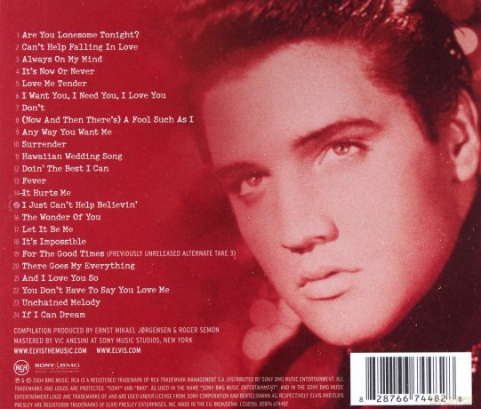 Elvis Presley: Love, Elvis [CD]