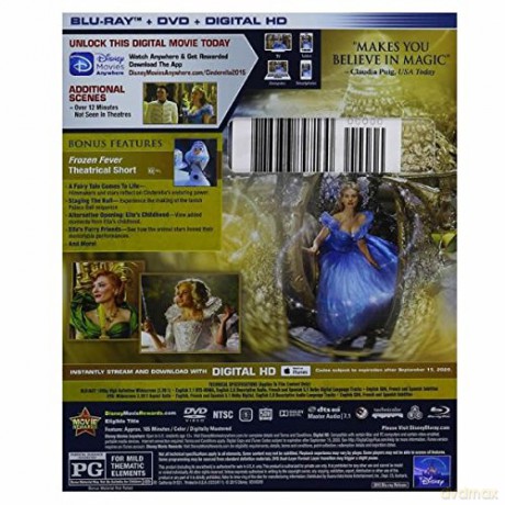 Cinderella (Live Action) [2xBlu-Ray]