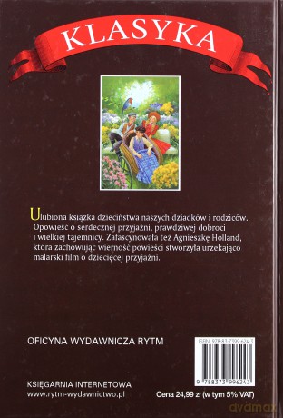 Tajemniczy Ogród - Frances Burnett Hodgson [KSIĄŻKA]