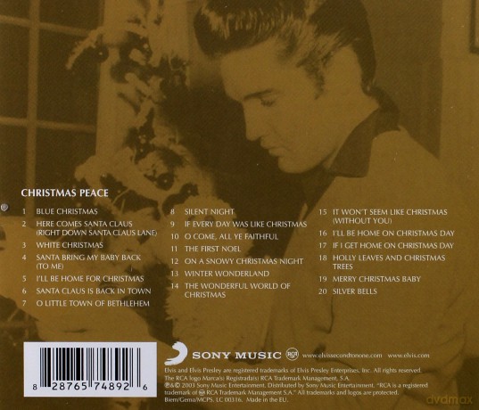Elvis Presley: Christmas Peace [CD]