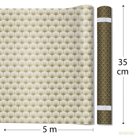 Clairefontaine: Clairefontaine Geschenkpapier Set Tiny R