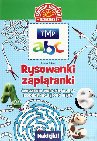 TVP ABC. Rysowanki-Zaplątanki. Ćwiczenia Wspomagajace Koordynację Oko-Ręka [KSIĄŻKA]