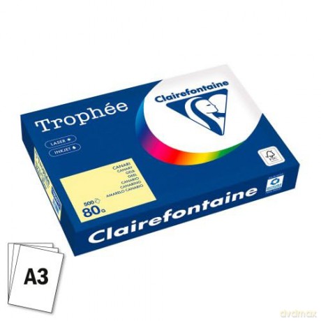 Clairefontaine: Clairefontaine Kopierpapier TrophŠe gelb