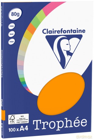 Clairefontaine: Clairefontaine Kopierpapier TrophŠe oran