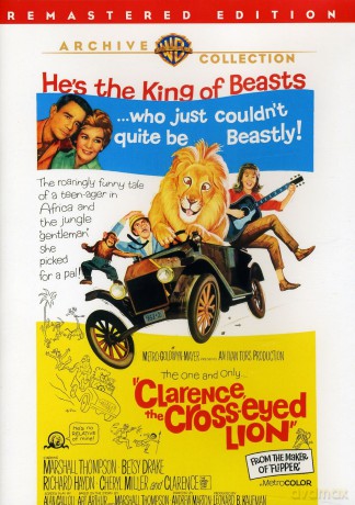 Clarence The Cross-Eyed Lion [DVD]