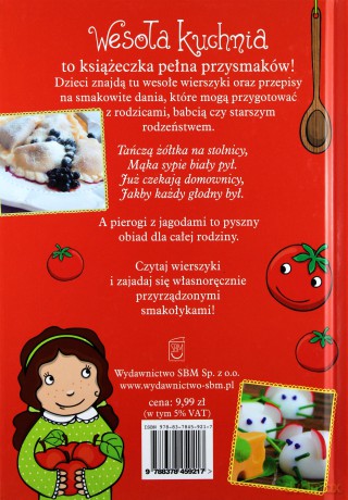 Wesoła Kuchnia. Wierszyki Dla Dzieci - Elżbieta Śnieżkowska-Bielak [KSIĄŻKA]