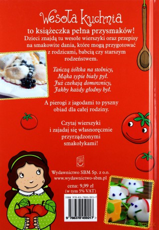 Wesoła Kuchnia. Wierszyki Dla Dzieci - Elżbieta Śnieżkowska-Bielak [KSIĄŻKA]