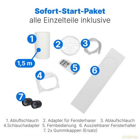 Clatronic: CLATRONIC CL3844 3in1 Klimagert 785 W