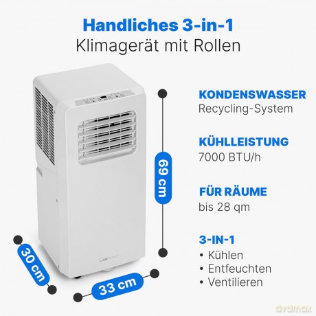 Clatronic: CLATRONIC CL3844 3in1 Klimagert 785 W