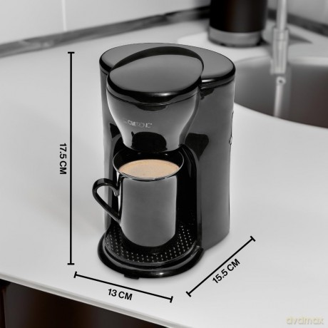 CLATRONIC KA 3356 Kaffeemaschine schwarz