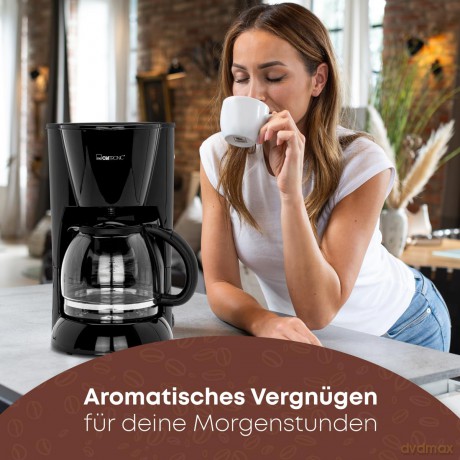 CLATRONIC KA 3473 Kaffeemaschine schwarz