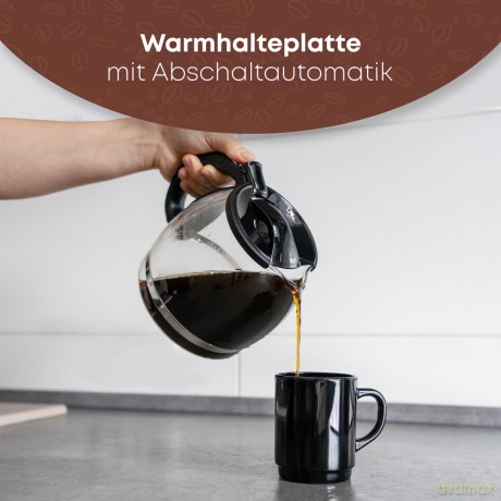 CLATRONIC KA 3473 Kaffeemaschine schwarz