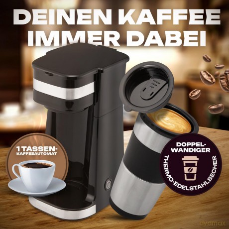 CLATRONIC KA 3733 Kaffeemaschine schwarz