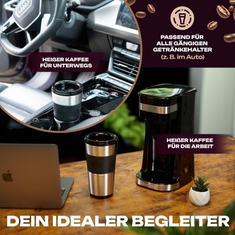 CLATRONIC KA 3733 Kaffeemaschine schwarz