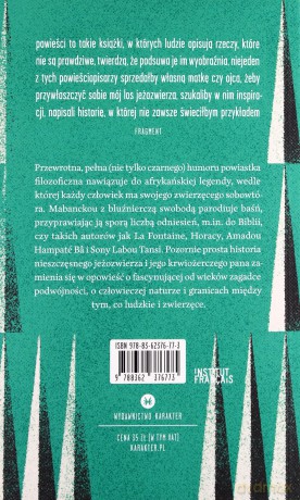 Zwierzenia Jeżozwierza - Alain Mabanckou [KSIĄŻKA]