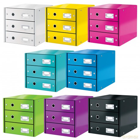 Click&store Schubl-Set 3f.Schw
