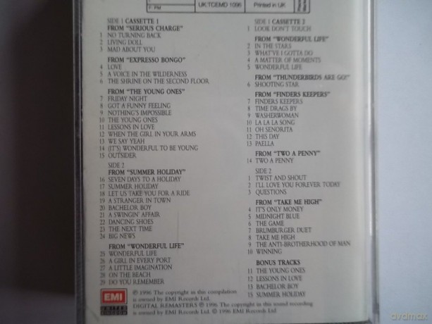 Cliff Richard-At The Movies 1959-1974 [KASETA]