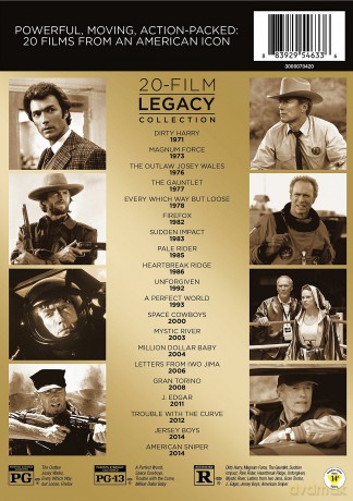 Clint Eastwood Legacy Collection [20DVD]