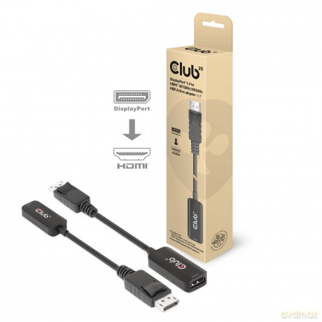 Club3D Adapter DisplayPort 1.4 > HDMI