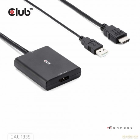 Club3D Adapter HDMI + MicroUSB > DP 4