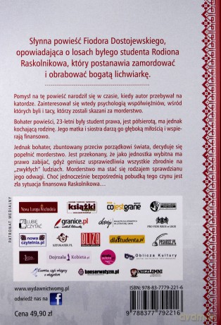 Zbrodnia I Kara - Fiodor Dostojewski [KSIĄŻKA]
