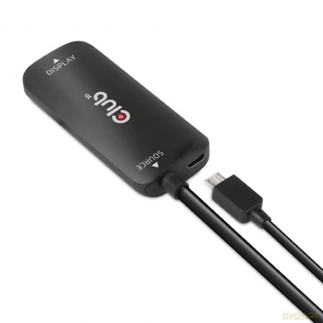 Club3D Adapter HDMI MicroUSB > USB-C 4K1