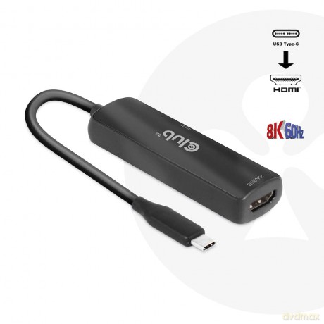 Club3D Adapter USB 3.2 Typ C > HDMI 2.1