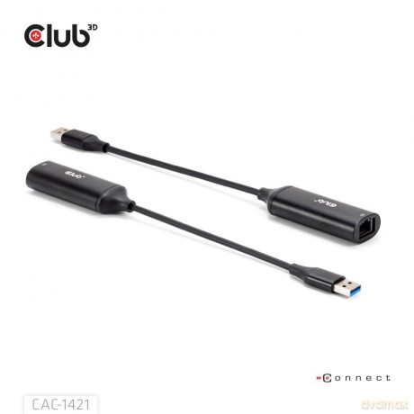 Club3D Adapter USB Typ A > RJ45 5Gbps re