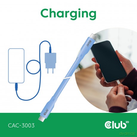 Club3D Lifestyle USB-C Kabel PD 240W,20G