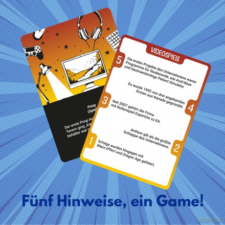 CLUE5 Videospiele
