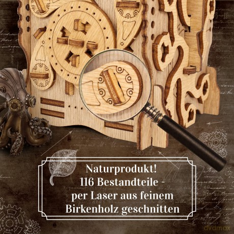 Cluebox - Escape Room in a Box - Captain's Nemo Nautilus