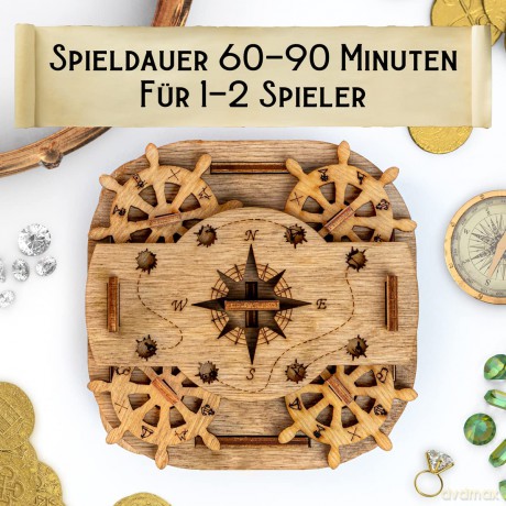 Cluebox - Escape Room in a Box - Davy Jones' Locker