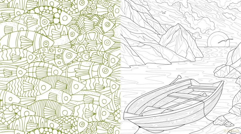 Coastal Charm Coloring Book [KSIĄŻKA]