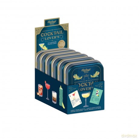 Cocktail Lovers Playing Cards CDU of 6 [KSIĄŻKA]