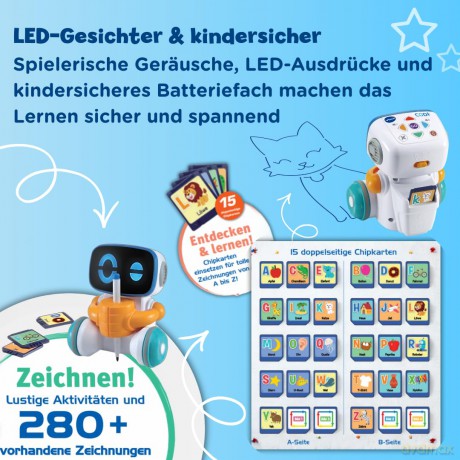 Codi, der clevere Mal-Roboter