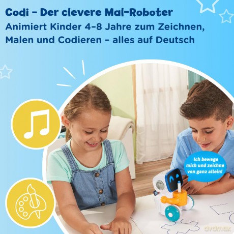 Codi, der clevere Mal-Roboter