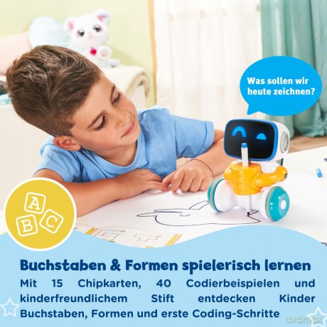 Codi, der clevere Mal-Roboter