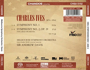 Melbourne Symphony Orchestra: Ives:Orchestral Works Vol 1 [CD]