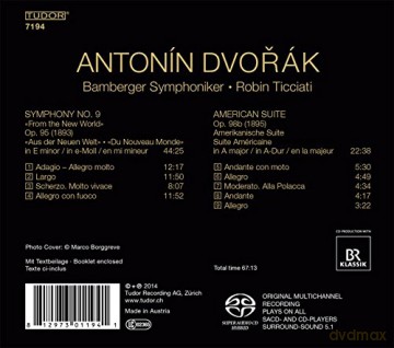 Bamberger Symphoniker: Dvorak:Symphony No. 9 [CD]