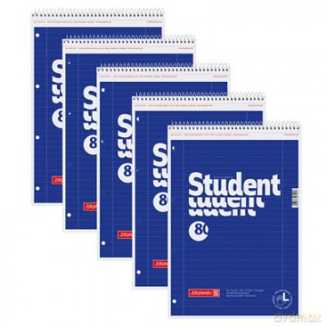Collegeb.Linkshnder lin.A4 5x
