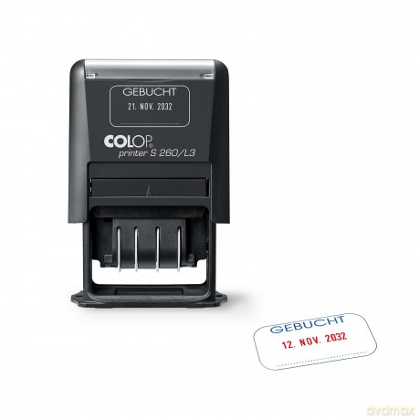 Colop: COLOP Datumstempel mit Text "Gebucht" Pr