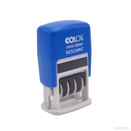 COLOP Datumstempel mit Text "Gescannt" M