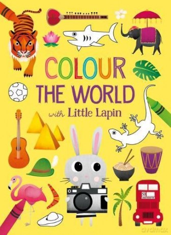 Colour The World With Little Lapin [KSIĄŻKA]