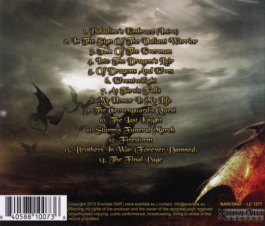 Evertale: Of Dragons And Elves [CD]