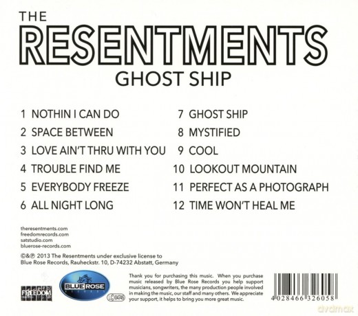 The Resentments: Ghost Ship [CD]