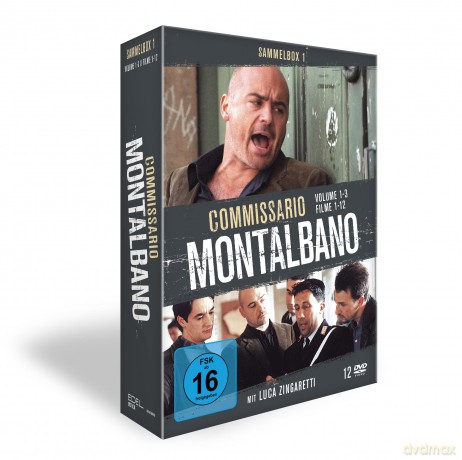 Commissario Montalbano-(1-3) [12DVD]