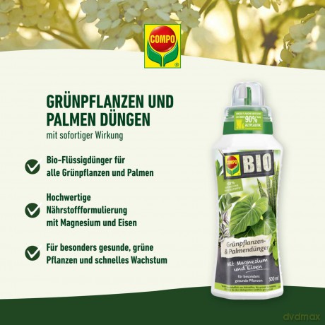 Compo: COMPO BIO Grźnpflanzendźnger 500,0 ml