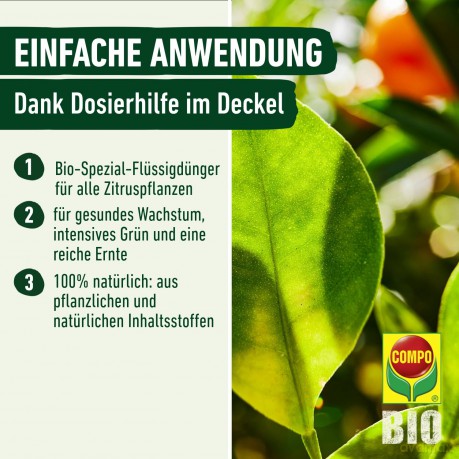 Compo: COMPO BIO Zitrusdźnger 500,0 ml